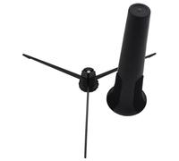 ULTECHNOVO Folding Saxophone Stand Folding Saxophone Holder Black Plastic and Metal Simple and Delicate Design Firm and Stable for Musical Performance