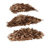 ULTECHNOVO French Oak Wood Chips for Brandy and Whiskey Brewing Natural Toasted Oak Flavor Enhancer for Home DIY Wine Spirits Cocktail Old Fashioned Drinks Easy to Use Brewing Supplies