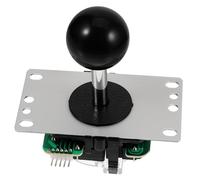 ULTECHNOVO Game Stick Joystick Replacement for Simulation Games Abs Circuit Board Construction Easy Installation Smooth Precise Control Black