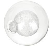 ULTECHNOVO Glass Globe Lamp Shade G9 Base, Easy to Install Double Layer Glass Cover for Pendant Or Ceiling Lamps, Simple Structure and Wide Range of Applications