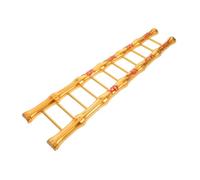 ULTECHNOVO Golden Ladder Decorative Unique Shower Party Favor Creative Keepsake for Dolls House Decor Symbol of Success for Birthdays Fairy Gardens