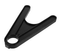 ULTECHNOVO Golf Bunker Rake Support Bracket Black Plastic Stand Thickened Structure and Nonslip Base for Sand Rakes and Garden Cultivators for Outdoor Garden and Golf Cart Pathways