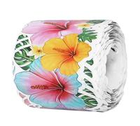ULTECHNOVO Green Leaf Bulletin Board Border Paper with Self Adhesive and Multifunctional Design, Elegant and Charming Classroom Decoration for Home or Bulletin Board Use
