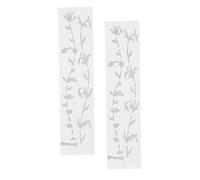 ULTECHNOVO Guitar Acoustic Fretboard Electric 2pcs for White Pvc Stickers Design, Life Tree Easy to Remove without Changing Sound Effect, Creative and Eye-catching Fingerboard