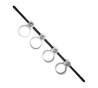 ULTECHNOVO Guitar Finger Expander Tool Ukulele Piano Practicing Finger Trainer Expansion for Strengthener Extender Left Handed