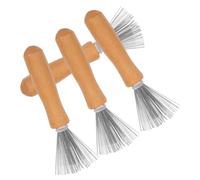 ULTECHNOVO Hair Brush Cleaner Tool Comb Rake 4Pcs Portable Lightweight for Removing Hair from Different Brush Types, Easy to Carry for Travel and Everyday Grooming