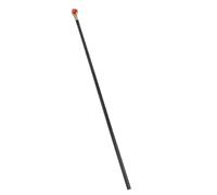 ULTECHNOVO Halloween Wizard Wand Scepter with Red Plastic Topper, Lightweight Medieval Style Staff Prop with Smooth Rounded Edges, Safe for Haunted House and Stage Theater Costume Accessories