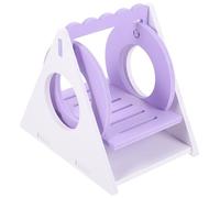 ULTECHNOVO Hamster Swing for Small Pets with Pvc Material and Delicate Appearance, Providing Stability and Durability for Stress Relief and Boredom Breaking in Hamsters and Gerbils