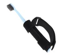 ULTECHNOVO Hand Strap Cuff Toothbrush Toothbrush for Elderly Detachable Design User-Friendly Nylon Plastic for Seniors Disabled Patient Daily Oral Care Aid Random Color