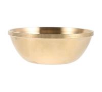 ULTECHNOVO Handcrafted Copper Offering Bowl 3.4x1.4in with High Oxidation Resistance and Purification Features for Buddhist Meditation Spaces and Outdoor Rituals in Golden Tibetan Buddhist