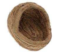 ULTECHNOVO Handmade Woven Chicken Coop Chicken Nesting Box Straw Laying Nest for Egg Collection Animals Home Poultry Farming