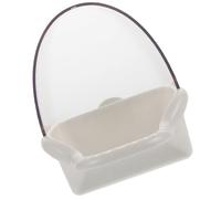 ULTECHNOVO Hanging Plastic Bird Bath Tub with Smooth Surface and Washable Design for Cockatiels and Finches, Suitable as A Bird Bath Box and Feeder for Cage Or Outdoor Use