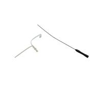 ULTECHNOVO Hearing Aid Cleaning Rod Black Pvc Sound Guide Tube 10 Pcs