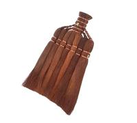ULTECHNOVO Heavy Duty Coconut Fiber Broom Head Replacement Handmade Palm Fiber Besom for Outdoor Sweeping Sturdy Vintage Style Patio Brush Compatible with Various Handles