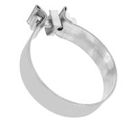 ULTECHNOVO Heavy Duty Iron Exhaust Clamp Resistant to Harsh Environments Strong and Stable Connection Simple to Connect Components for Vehicle Car Modification Suitable for 102mm Pipes