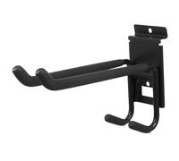ULTECHNOVO Heavy Duty Multi-Purpose Double Layer Iron Hook for Garage and Warehouse Storage, Anti-Slip and Easy to Dissemble Design, Suitable for Hanging Ladders and Shovels