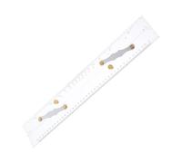 ULTECHNOVO High-precision Acrylic Parallel Ruler for Marine Chart Measurement with Stainless Steel Pull Design, for Ocean Navigation and Sailing Chart Plotting