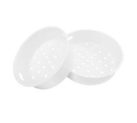 ULTECHNOVO Household Steamer Basket Set with Handle, 2pcs Steaming Rack for 3l and 5l Rice Cookers, Multi-function Food Steamer for Kitchen and Restaurant Use