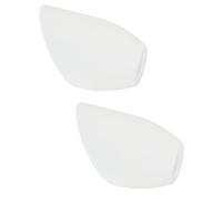 ULTECHNOVO Inclined Head Plastic Lamp Shade Horseshoe Design 3.3 Inch for Desk and Floor Lamps Simple Dustproof Cover for Living Room