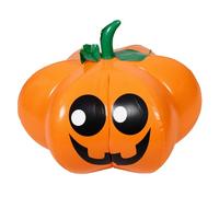 ULTECHNOVO Inflatable Hanging Pumpkin Decoration for Halloween Party PVC Horror Scene Prop for Outdoor Garden and Themed Bar Decor Portable Human Shaped Scary Pumpkin