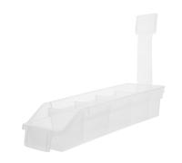 ULTECHNOVO Infusion Transport Case with Dividers Transparent Medical Storage Box for Injection Supplies Versatile Medicine Organizer for Hospital Use Lightweight and Portable Design