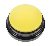 ULTECHNOVO Interactive Dog Button with Recordable Sound and Plastic Material, Includes 2 X Aaa Batteries, Funny Dog Buzzer for Pet Communication and Training at Home