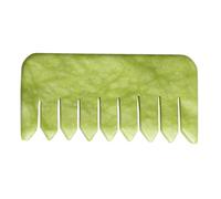ULTECHNOVO Jade Hair Comb Hair Scalp Massager 4.5x2x0.8 Inch Smooth Edges Safe to Use Suitable for The Elderly and Co-workers Home Use Practical Scalp Care Jade Massager