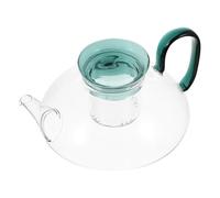 ULTECHNOVO Japanese Style Glass Tea Pot 600ml with Easy Pouring Spout | Loose Leaf Tea and Coffee Grounds, Kitchen Countertop or Tearoom, Easy Cleanup and Handy Use