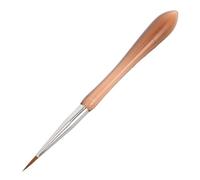ULTECHNOVO Japanese Style Nail Art Liner Brush for and Striping Plastic Detail Nail Drawing Brush for Home Use for Beginners and Professionals