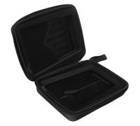 ULTECHNOVO Kalimba Storage Bag Thickened Eva Case for 10 17-key Thumb Piano Portable Black Pouch Protective Carrying Bag for Finger Piano Gig and Travel