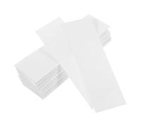 ULTECHNOVO Lab Filter Paper Sheets 100 Pcs Absorbent Paper for Chemistry and Biology Experiments Chromatography Strips Microscope Sample Observation and Impurity Removal 2.95 X 1.10 X 0.04 in