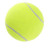 ULTECHNOVO Large Inflatable Tennis Ball for Portable Rubber Playground Ball with Eye-catching Color Soft Touch for Safe Indoor Outdoor Play Easy to Inflate and Store Fun