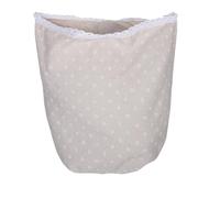 ULTECHNOVO Laundry Basket Liner Replacement Fabric Basket Liner for Wicker Cloth Laundry Insert Protective Barrier for Clothes Easy Wash Insert for Bedroom Dorm Picnic 17.32 X 17.32 X 0.20In
