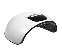ULTECHNOVO LED Gel Nail Lamp with LCD Screen USB Rechargeable Nail Art Dryer with Beads Infrared Sensor Timer for Home and Professional Manicure Arch Shape White Curing Light