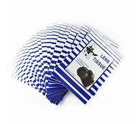 ULTECHNOVO Lens Cleaning Wipe Lens Cleaning Paper, Practical Microscope Lens Cleaning Wipe Quick Dry Individual Wrapped for All Glasses and Electronics Screen (White, 100 PCS)