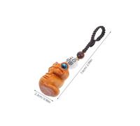 ULTECHNOVO Lifelike Snake Keychain Pendant Carving with Realistic Design Versatile Bag Charm and Lucky Year Snake Ornament Symbolic Gift for Chinese Zodiac and Prosperity