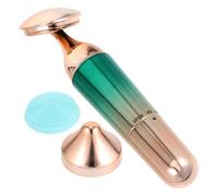 ULTECHNOVO Light Green Facial Neck Massage Tool for Travel Use and Home, Abs Material Lightweight Skin Tightening Guasha Tool Face Massager Roller for Individuals Seeking a Sculpted