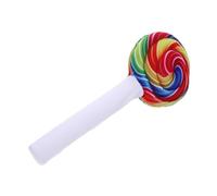 ULTECHNOVO Lollipop Throw Pillow Colorful Candy Shaped Plush Stuffed for Cozy Decorative Accent for Bedding Parties Hugging Companion