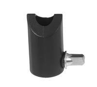 ULTECHNOVO Long Black Electronic Drum Cymbal Clamp Holder Adapter Compatible with Roland Kits Plastic Metal Construction Stable Positioner for Versatile Cymbal and Performance Use