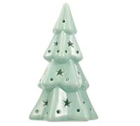 ULTECHNOVO Lovely Ceramic Xmas Tree Ornament with Smooth Surface and No Burrs, Decorative Desktop Xmas Tree Ornament for Office and Bar Christmas Decorations