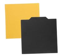 ULTECHNOVO Magnetic Printer Bed Tape Flexible Bubble Sticker Black Double Sided Design for Easy Application Hot Beds Platforms for DIY Projects