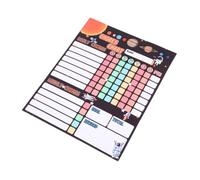 ULTECHNOVO Magnetic Reward Chart Reusable Behavior and Household Chore Calendar for Fridge Accessory, Multi-Function Self-Discipline Chart for Daily Routine