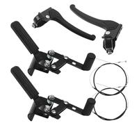 ULTECHNOVO Manual Wheelchair Hand Brake Kit 1 Pair Steel Abs with Enhanced Safety Brake Design and Stronger Braking Power for Home and Daily Commutes Mobility Accessories