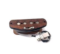 ULTECHNOVO Maple Wood Soundhole Pickup for Guitar Cigar Box Guitar Pickup Replace Music Accessories Suitable for Four-string Acoustic