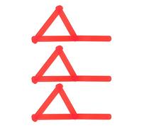 ULTECHNOVO Mathematics Teaching 10pcs Triangle Math Tool Angle Instrument Polygonal Strip Brain Development for Boys and Girls
