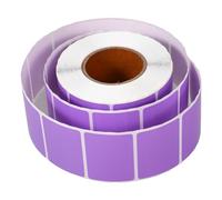 ULTECHNOVO Matte Colored Thermal Label Paper Self-Adhesive 40X30Mm 800 Sheets Printable Waterproof Stickers for Logistics and Storage