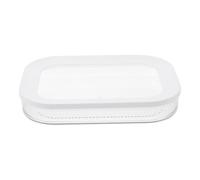 ULTECHNOVO Meat Storage Containers for Fridge Stackable Airtight Fridge Container with Lid for Meat Sausages Cold Cuts Bacon Chicken Fish Seafood 8.86 X 6.30 X 1.50 in Food Box