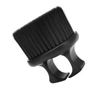 ULTECHNOVO Men's Beard Grooming Brush Strong Nylon Bristle Hair Brush with Ring Design for Broken Hair Cleaning with Ergonomic Pp Handle, for Salons and Personal Use