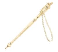 ULTECHNOVO Metal Finger Torah Pointer Reading Pointer with Chain Lightweight Zinc Alloy Elegant Scripture Reading Tool Jewish
