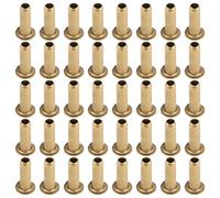 ULTECHNOVO Metal Hollow Eyelet Rivets Tubular Rivets 100pcs for Lyre Harp Strings for Secure Fastening and Professional Upgrades on Stringed Instruments, for Crafting and Repair for